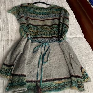 Vintage Free People Boho sweater